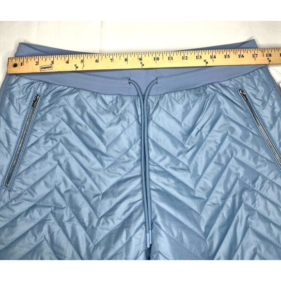 Athleta Apres Ski Down Jogger Powder Blue Size 14/P - Picture 14 of 16